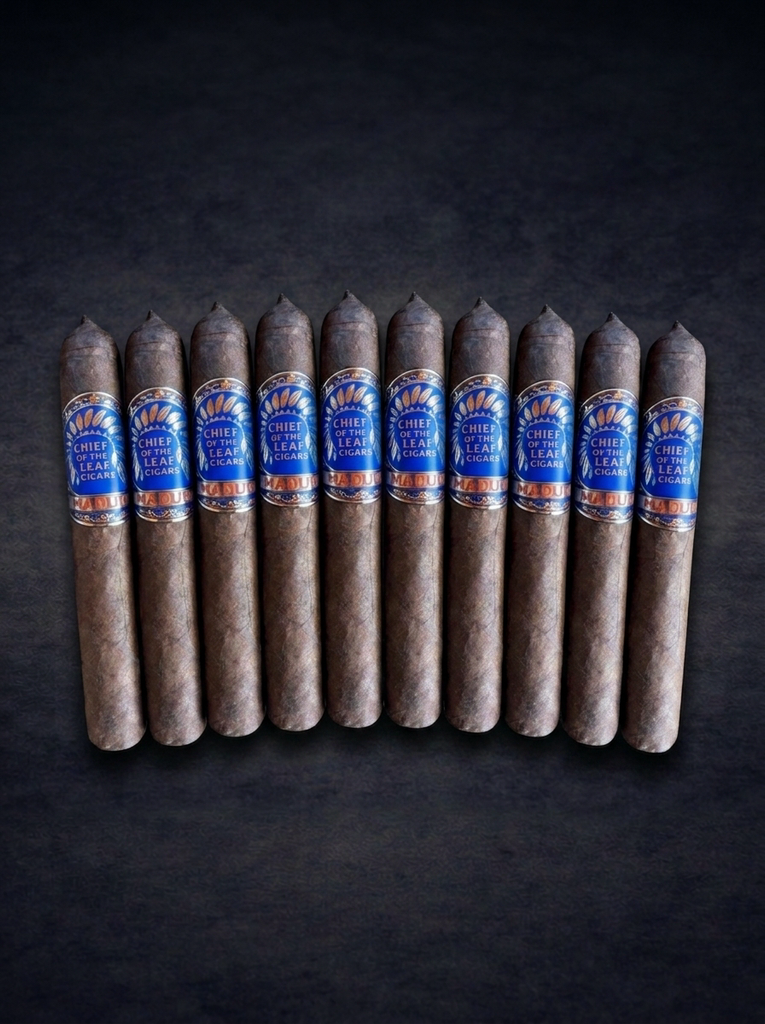 10 Pack Chief of The Leaf Maduro