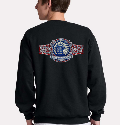 Chief of the Leaf Crew Neck Sweatshirt