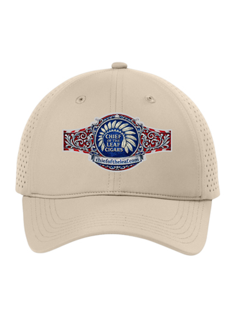 Chief Of The Leaf Hat in Sand Color